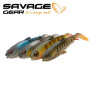 Savage Gear Craft Cannibal Paddletail 12.5cm Mix 4pcs Комплект силиконови примамки