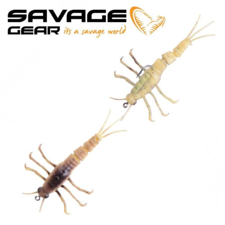Savage Gear 3D TPE Mayfly Nymph Силиконова примамка