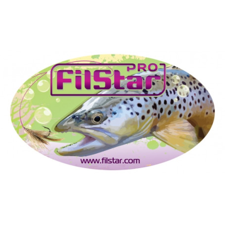 Риболовен стикер FilStar - овален