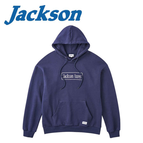 Jackson Logo Hoodie Navy Суичър