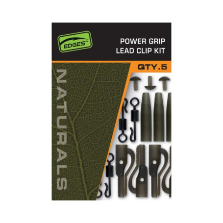 Комплект за монтаж Fox Edges Naturals Power Grip Lead Clip Kit