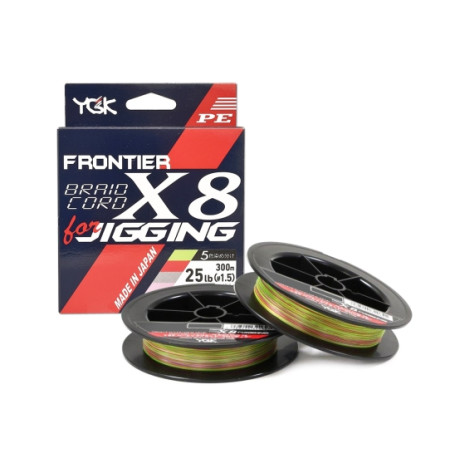 Плетено влакно YGK Frontier X8 Braid Cord for Jigging
