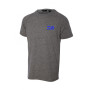 Тениска DAIWA D-VEC T-SHIRT - светло сива със синьо лого