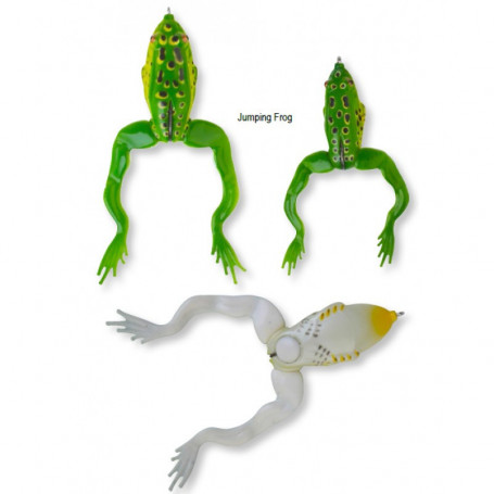Силиконова жаба Savage Gear 3D Jumping Frog 11cm 12g F Green