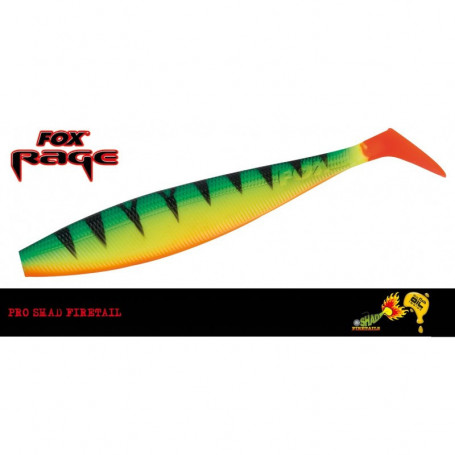 Fox Rage ProShad Firetail/Natural Clasic 14см