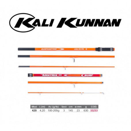 Въдица за риболов от брега Kali Kunnan Amatrix Surf Rod 4,23м