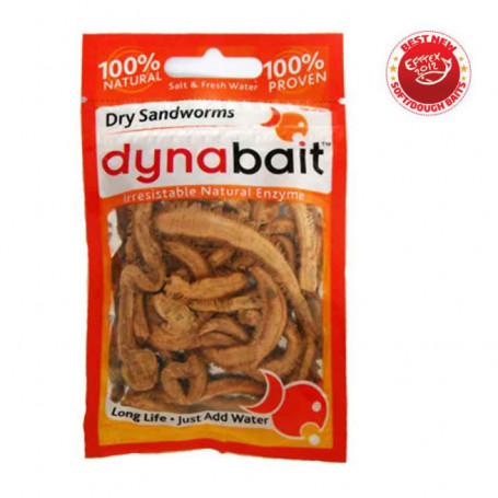 Изсушени червеи Dynabait Freeze Dried Sand worms