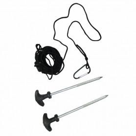 Колчета за укрепване на чадър - MIDDY Sure-Dri 450 Pin-Down Set (Pegs - Cord)