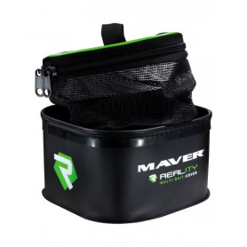 Сет EVA футер и мрежест контейнер за пелети - Maver Reality Multi Bait Cover 18x18x10cm