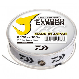 Флуорокарбон DAIWA J-FLUOROCARBON 100m - различни диаметри