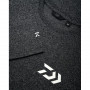 Тениска DAIWA T-SHIRT D-VEC ТЪМНО СИВА с бяло лого