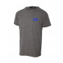 Тениска DAIWA T-SHIRT D-VEC СВЕТЛО СИВА със синьо лого
