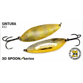 Блесна Sintura 3D Spoon 80mm 32g Pontoon 21