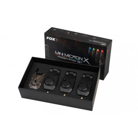 Комплект сигнализатори Fox Mini Micron X Limited Edition Camo Set