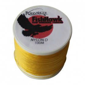 Конец за водач FishHawk Nylon Whipping Thread Goldenrod
