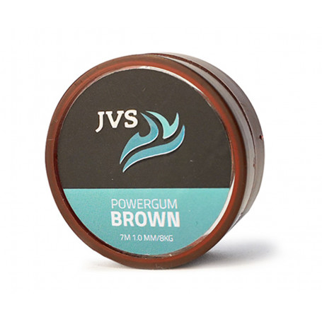 Повод JVS Power Gum Brown