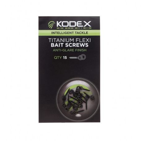 KODEX Titanium Flexi Bait Screws (15бр в опаковка)