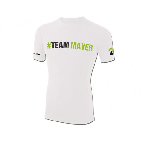 Тениска NTeamMaver - цвят бял