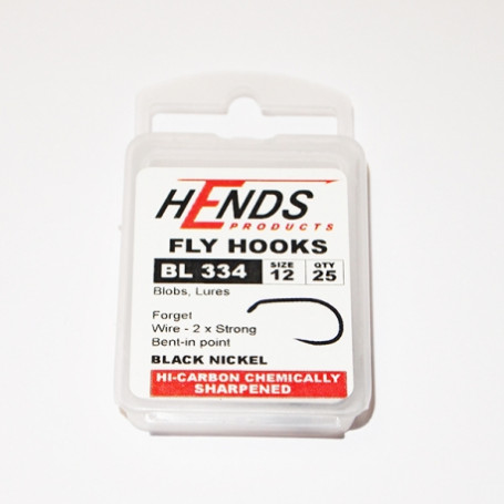 Hends Blob Fly Hooks 334 BL N12