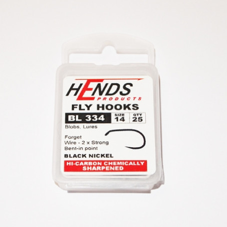 Hends Blob Fly Hooks 334 BL N14