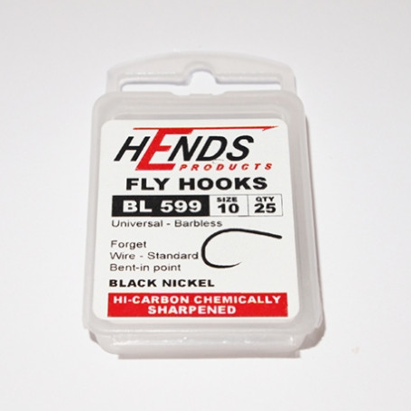 Hends 599 BL Universal Hooks size 10