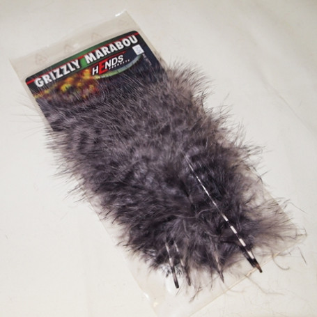 Hends Grizzly Marabou 301 Сиво