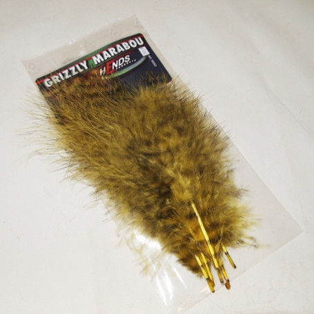 Hends Grizzly Marabou 303 Жълта Маслина