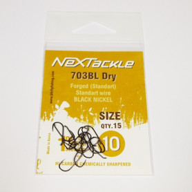 NEXTackle 703 BL Dry Fly Hooks size 10 ✔️