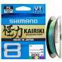 Плетено Влакно Kairiki x8 Multi Color 300m Shimano