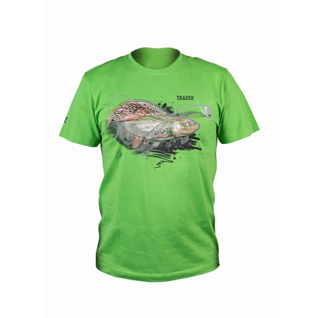 Тениска Traper T-Shirt Grayling Kiwi