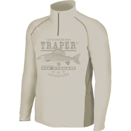 Блуза с UV защита Traper Sweat Shirt Florida Grayling Light Olive
