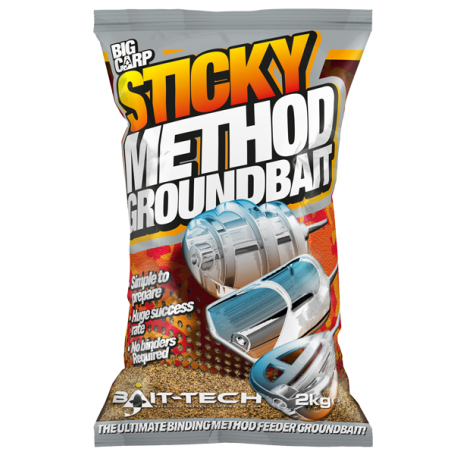 Захранка BAIT-TECH Sticky Method Groundbait - 2kg