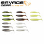 Savage Gear Fat Minnow T-Tail Kit 7.5 - 9 - 10.5cm Mixed Colors 36pcs Комплект силиконови примамки