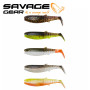Savage Gear Cannibal Shad Kit 8 - 10cm Mixed Colors 36pcs Комплект силиконови примамки